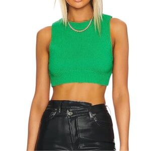 superdown Vibrant Green Tank Top